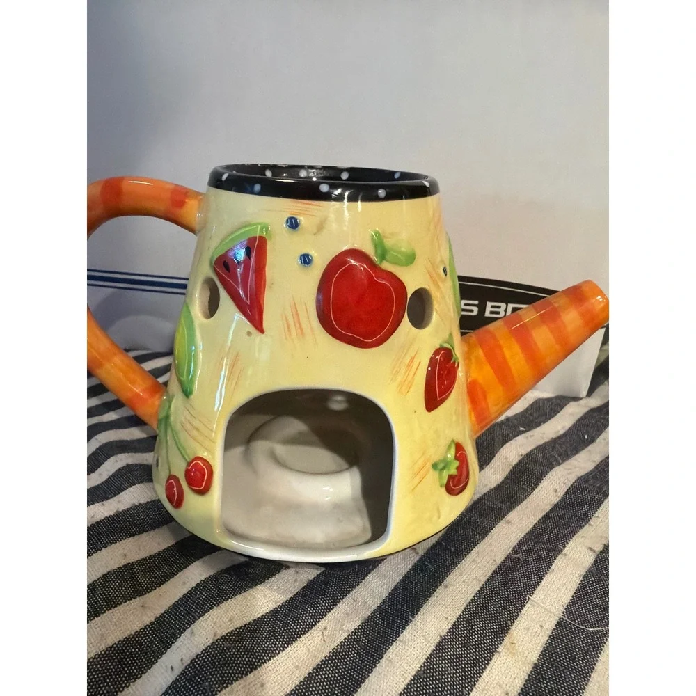 Coynes Company Fruit Cocktail Candle Cozy Wax Warmer Ellen Krans CC6009 2002